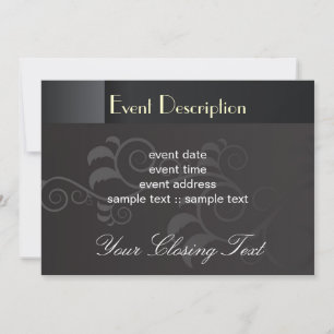 Elegant Invitation Card