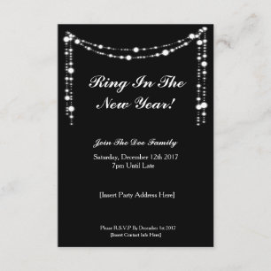Élégant Invitation du parti NYE