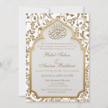 Elegant Islamic Arch Wedding