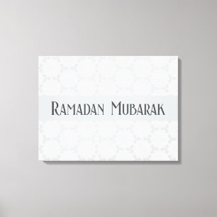 Elegant Islamic Art Design Canvas Print
