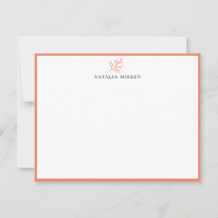 Elegant Island Coral Card