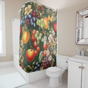 Elegant Italian Design with Fruits and Flowers