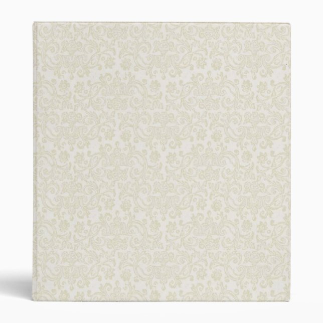 Elegant Ivory Binder (Front)