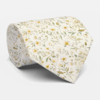 Elegant Ivory Botanical Vintage White Yellow
