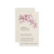 Elegant Ivory Pink Floral