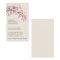 Elegant Ivory Pink Floral