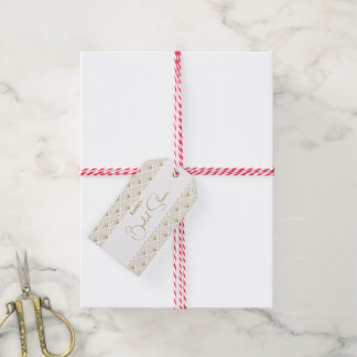 Elegant Japanese Bridal Shower Gift Tags
