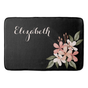 Elegant Japanese Cherry flower  Bath Mat