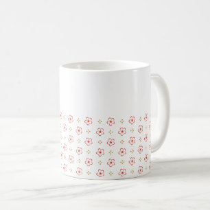 Elegant Japanese Plum Blossom Coffee Mug