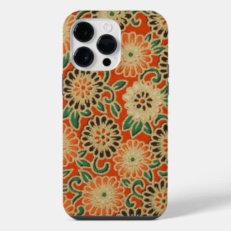 Elegant Japanese Washi Origami Chrysanthemum iPhone 14 Pro Max Case