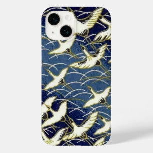 Elegant Japanese Washi Origami Lucky Cranes Case-Mate iPhone 14 Case