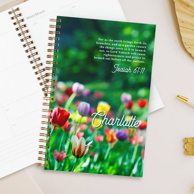 Elégant Jardin Fleur Tulipe Personnalisé (Créateur téléchargé)