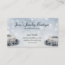 Elegant Jewellery Business Card Design Template