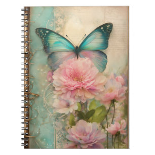 Elégant Journal de Gratitude avec Bouquet Floral