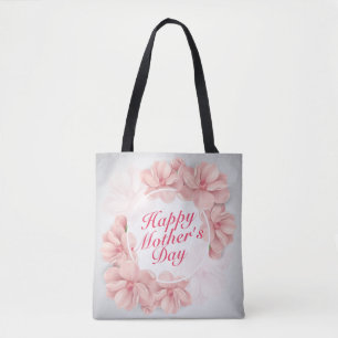 Elégant Joyeux Sac fourre-tout de cadre floral Fêt