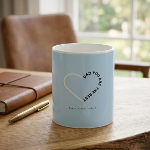 Elegant keepsake cup for dad