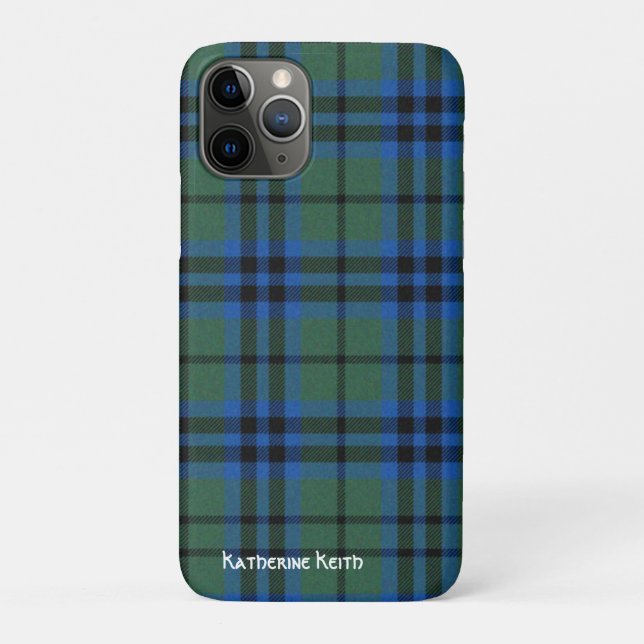Élégant Keith Tartan Plaid iPhone 5 Coque (Dos)