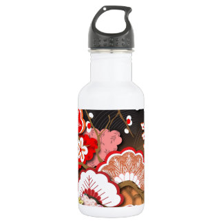 Elegant Kimono - Japanese Design 532 Ml Water Bottle