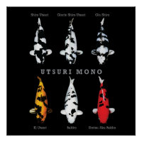 Elegant Koi Fish Poster – Timeless & Artistic Deco