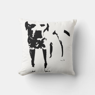 Elegant Labrador – Calm Presence Throw Pillow