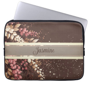 Elegant Laburnum Cascade Laptop Sleeve