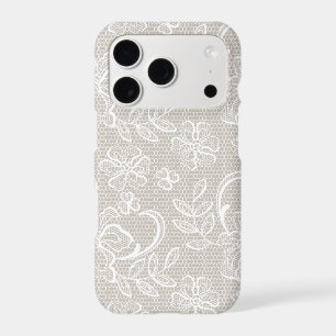 Elegant Lace Aesthetic iPhone 17 Pro Case