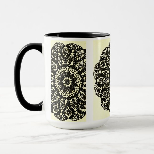 Elegant Lace Mug – Photos of 1965 Design (Left)