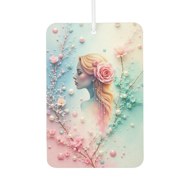 Elegant Lady  Air Freshener (Front)