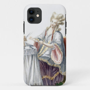 Elegant Lady at her Dressing Table, plate from 'Ga iPhone 11 Case