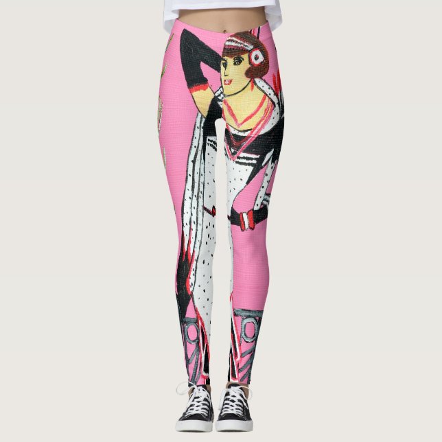 Elegant lady leggings  (Front)