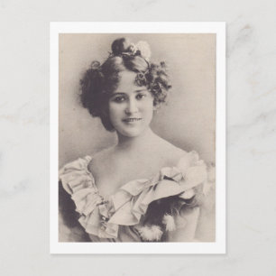 Elegant Lady Postcard