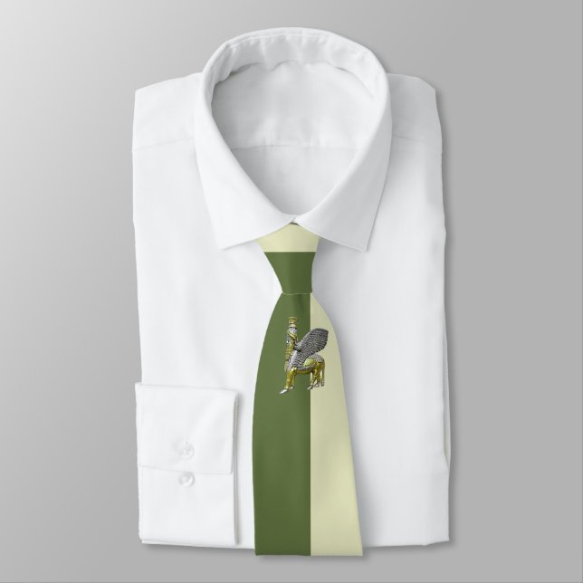 Elegant Lamassu Tie (Tied)