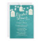 Elegant Lanterns Modern Teal Bridal Shower