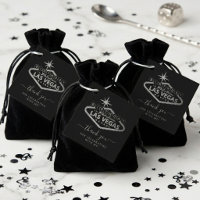 Elegant Las Vegas Birthday Party Thank You