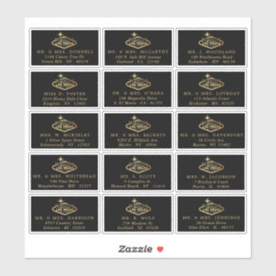 Elegant Las Vegas Destination Wedding Address