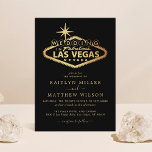Elegant Las Vegas Destination Wedding Invitation<br><div class="desc">Celebrate in style with these modern and very trendy wedding invitations. This design is easy to personalize with your special event wording and your guests will be thrilled when they receive these fabulous invites.</div>