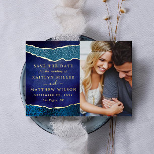 Elegant Las Vegas Wedding Photo Save The Date Real