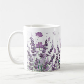 Elegant Lavane Flowers Mug