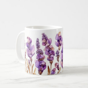 Elegant Lavender Bliss Ceramic Mug
