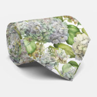 Elegant Lavender Hydrangea Floral Pattern Wedding