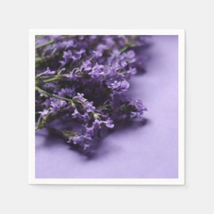 Elegant Lavender Paper Napkin