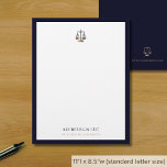 Elegant Law Office Letterhead<br><div class="desc">Present every communication with authority using our Elegant Law Office Letterhead. Crafted for the discerning legal professional, this letterhead aligns with the prestigious nature of your practice, perfect for client letters and legal documents.</div>