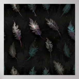 ELEGANT LEAF ART POSTER