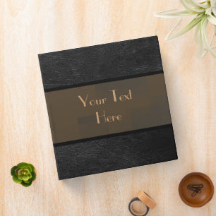 Elegant Leather Avery Binder