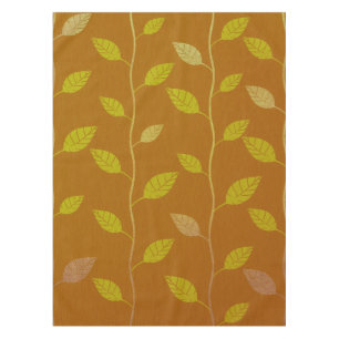 Elegant Leaves and Vines Pattern Paper Texture   Tablecloth