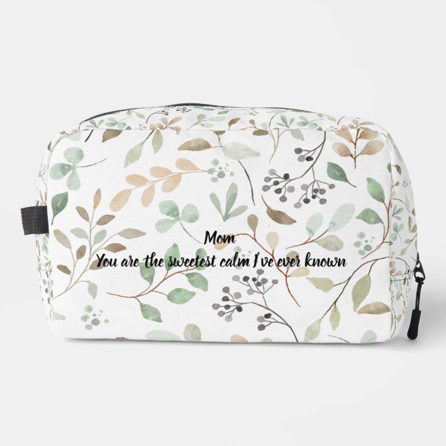Elegant Leaves Pouch Bag (Front)