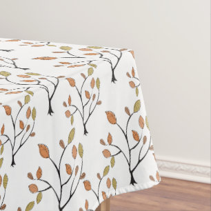 Elegant Leaves Tablecloth
