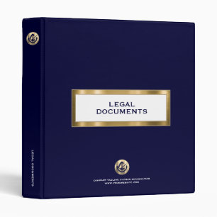 Elegant Legal Documents Binder