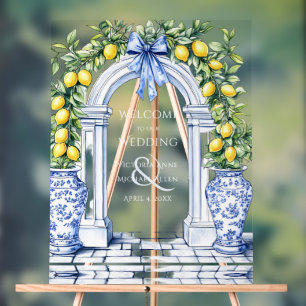Élégant Lemon Grove Mariage d'accueil personnalisé