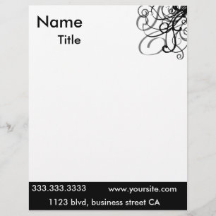 elegant letterheads letterhead